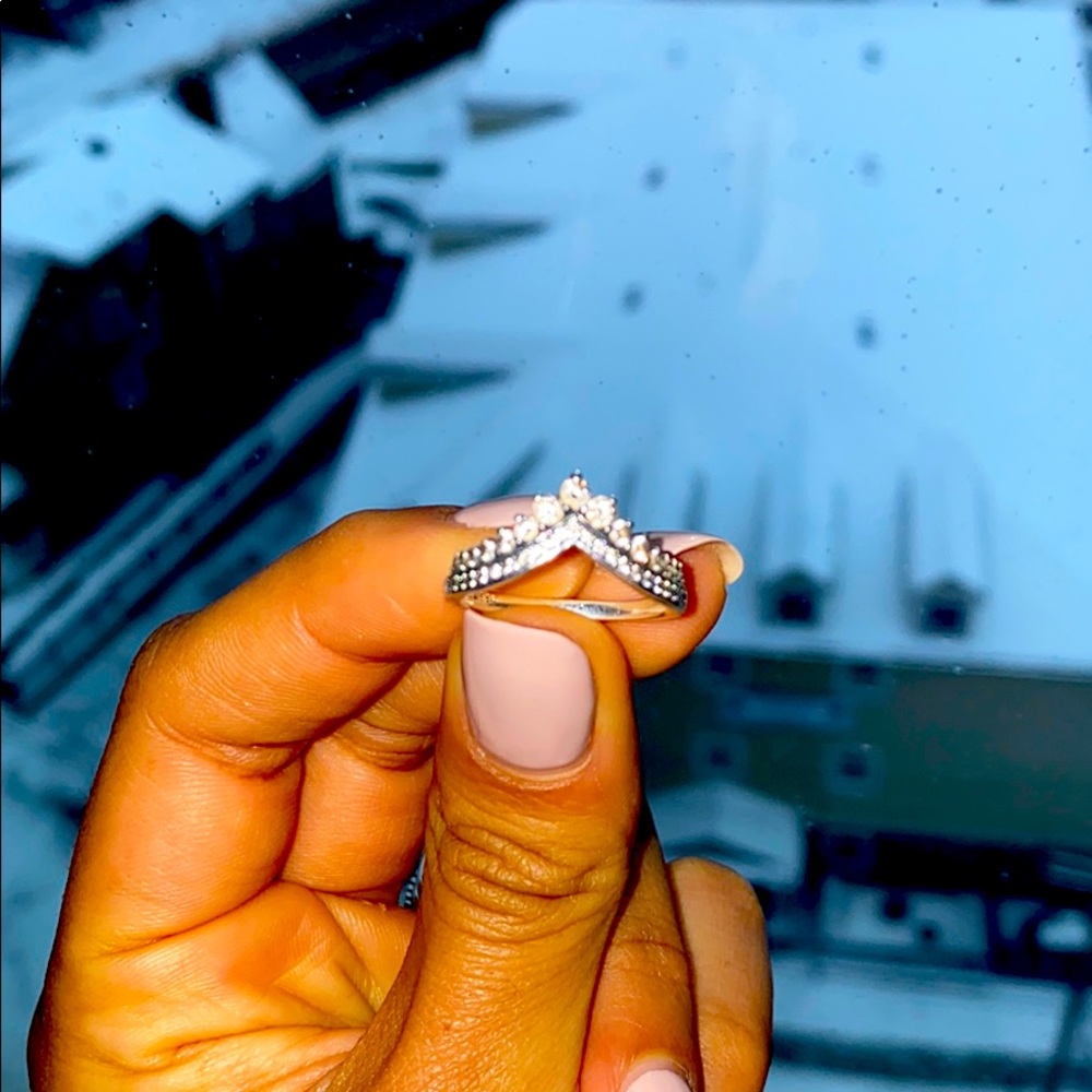 Pandora Princess Wishbone Ring